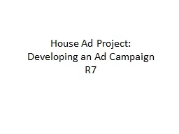 House Ad Project:
