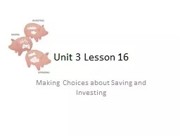 Unit 3 Lesson 16