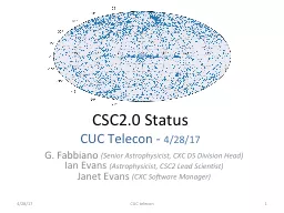 CSC2.0 Status
