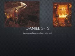 Daniel 3-12