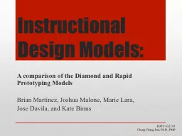 Instructional Design Models: