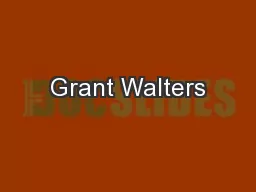 Grant Walters