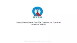 National Accreditation Board for Hospitals and Healthcare P