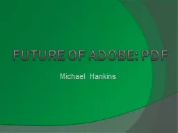 Future of Adobe: PDF