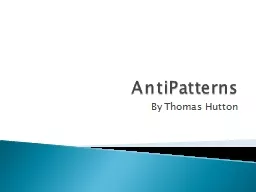 AntiPatterns