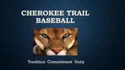 Cherokee Trail Baseball