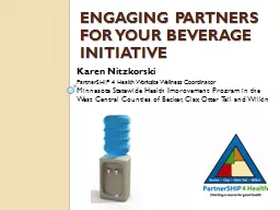 Engaging Partners for Your Beverage Initiative