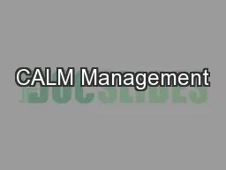 CALM Management