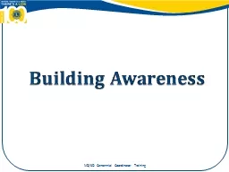 Building Awareness
