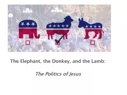The Elephant, the Donkey, and the Lamb: