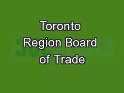 Toronto Region Board of Trade