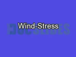 Wind-Stress