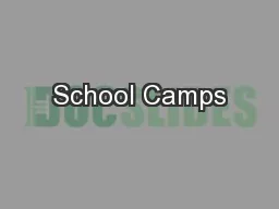 School Camps