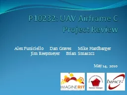 P10232: UAV Airframe C