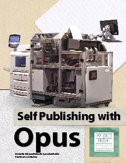 Self Publishing with