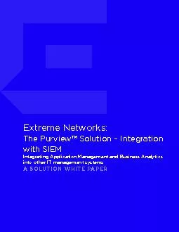 Extreme Networks: