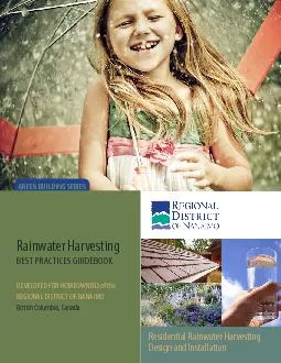 Rainwater HarvestingBEST PACTICES GUIDER HL ICTF NResidential Rainwate