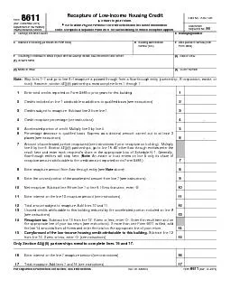 Form 8611(Rev. December 2013) Department of the Treasury  Internal Rev