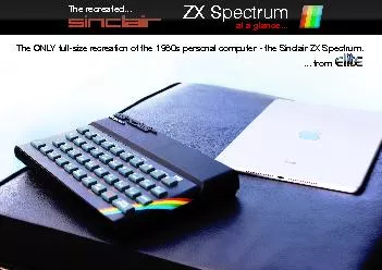 The ONLY full-size recreation of the 1980s personal computer - the Sin