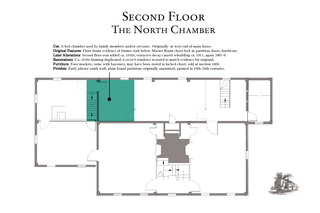 Second Floor he No th Chamber Use  A bed chamber used