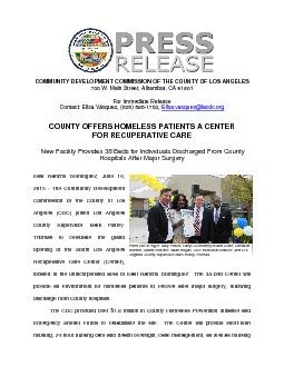 COMMUNITY DEVELOPMENT COMMISSION OF THE COUNTY OF LOS ANGELES700 W. Ma