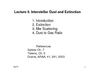 1. History of Dust
