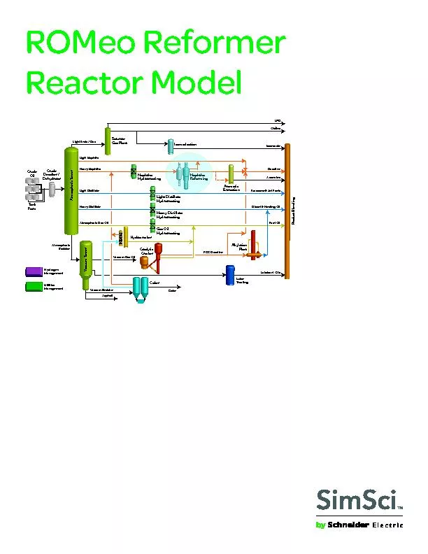 ROMeo Reformer Reactor Model