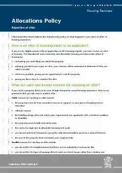 This information sheet outlines the department