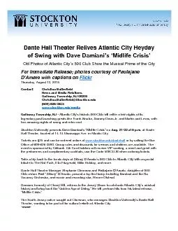 Theater Relives Atlantic City Heyday