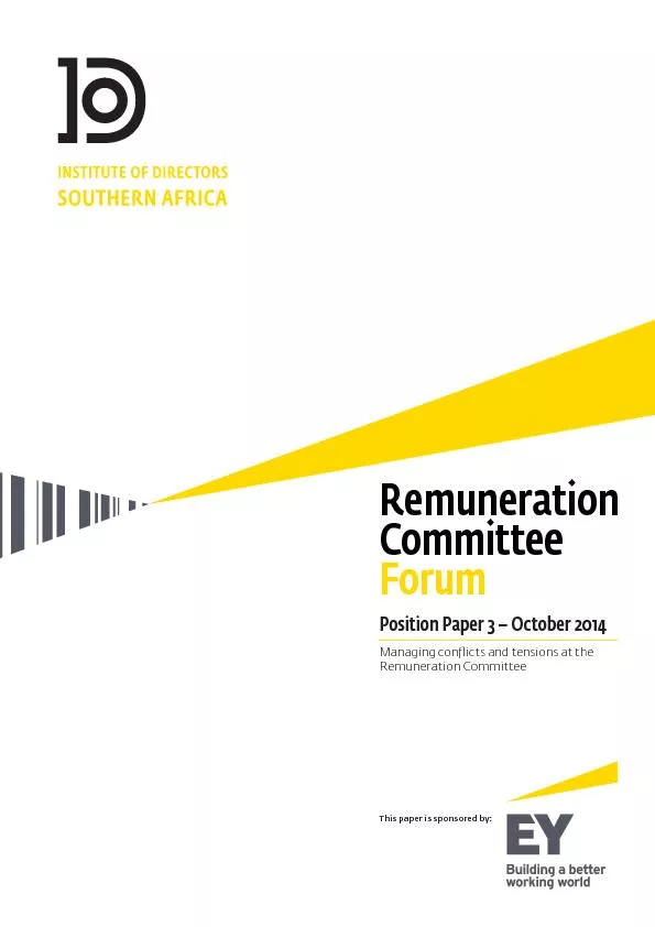 Remuneration CommitteeForum