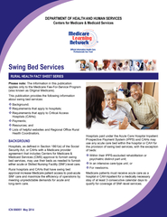 Swing bed services