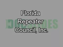 Florida Repeater Council, Inc.