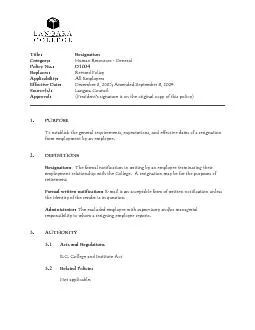 Human Resources - General Policy No.:  D1004   Revised Policy Applicab