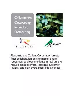 Collaborative Outsourcing in Product Engineering