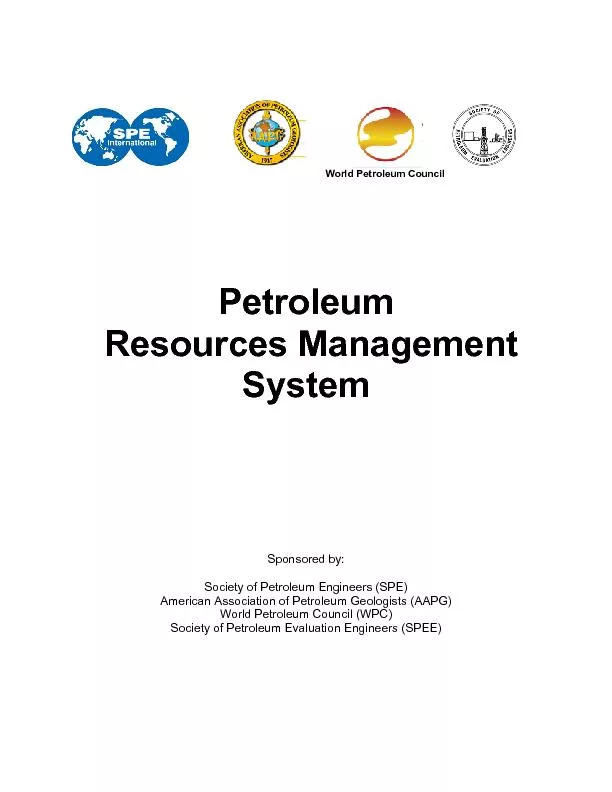 World Petroleum CouncilAmerican Association of Pe