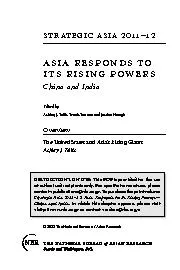 strategic asia 2011–12