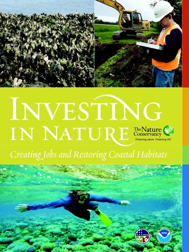Creating Jobs and Restoring Coastal Habitats