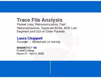 Trace File Analysis