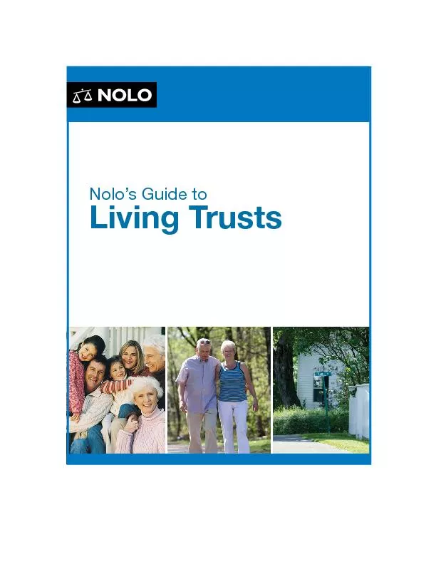 Nolo’s Guide to Living Trusts