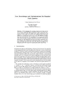 PDF-NewRewritingsandOptimizationsforRegularPathQueriesostaGrahneandAlexTho thumbnail