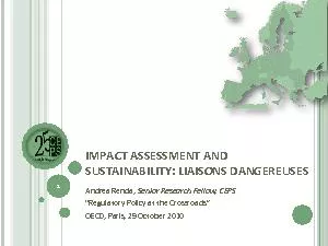 IMPACT ASSESSMENT AND
