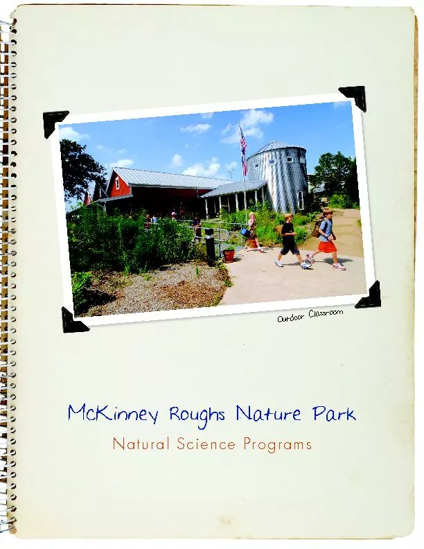 McKinney Roughs Nature ParkNatural Science Programs
