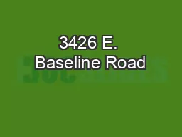 3426 E. Baseline Road #119Mesa, AZ 85204480.497.3500742 E. Glendale Av