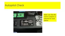 Autopilot Check