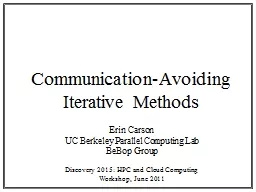 Communication-Avoiding