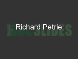 Richard Petrie