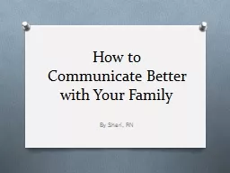 How to Communicate Better