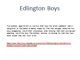 Edlington Boys