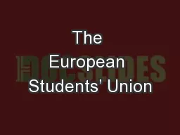 The European Students’ Union