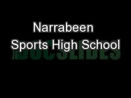 Narrabeen Sports High School
